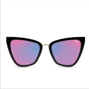 Quay Australia Reina Blk/Pnk NWT